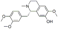 (S)-1-[(3,4-dimethoxyphenyl)methyl]-1,2,3,4-tetrahydro-6-methoxy-2-methylisoquinolin-7-ol CAS#: 21040-59-5