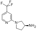 (S)-1-(4-TRIFLUOROMETHYLPYRIDIN-2-YL)-3-AMINOPYRROLIDINE CAS#: 202267-08-1