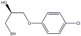 (S)-1-(4-chlorophenoxy)-3-Mercaptopropan-2-ol CAS#: 108615-59-4