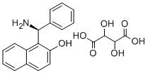 (S)-(+)-1-(ALPHA-AMINOBENZYL)-2-NAPHTHOL TARTARATE CAS#: 219897-70-8