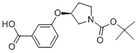 (S)-1-BOC-3-(3-CARBOXY-PHENOXY)-PYRROLIDINE CAS#: 222987-13-5