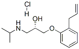 S-(-)-1-Isopropylamino-3-(2-allylphenoxy)-2-propanol hydrochloride CAS#: 15132-12-4