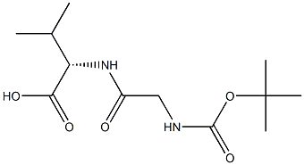 (S)-2-(2-((tert-Butoxycarbonyl)aMino)acetaMido)-3-Methylbutanoic acid CAS#: 28334-73-8