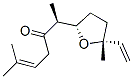 (S)-2-[(2S,5R)-5-Methyl-5-ethenyltetrahydrofuran-2-yl]-6-methyl-5-heptene-3-one CAS#: 20482-11-5