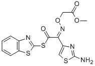 (S)-2-Benzothiazolyl (Z)-2-(2-aminothiazole-4-yl)-2-methoxycarbonylmethoxyiminothioacetate CAS#: 246035-38-1