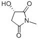 (S)-(-)-2-HYDROXY-N-METHYLSUCCINIMIDE CAS#: 104612-35-3