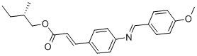 (S)-(+)-2-METHYLBUTYL P-[(P-METHOXYBENZYLIDENE)AMINO]CINNAMATE CAS#: 24140-30-5
