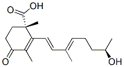 (S)-2-[(R,1E,3E)-7-Hydroxy-3-methyl-1,3-octadienyl]-1,3-dimethyl-4-oxo-2-cyclohexene-1-carboxylic acid CAS#: 26055-09-4