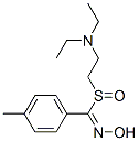 S-(2-(diethylamino)ethyl) alpha-keto-4-methylbenzothiohydroximate CAS#: 105300-32-1