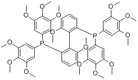 (S)-(-)-2,2'-Bis[di(3,4,5-trimethoxyphenyl)phosphino]-6,6'-dimethoxy-1,1'-biphenyl,min.97% CAS#: 256235-61-7