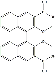 (S)-2,2'-Dimethoxy-1,1'-binaphthyl-3,3'-diyldiboronic acid CAS#: 220204-00-2