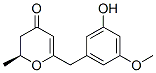 (S)-2,3-Dihydro-6-[(3-hydroxy-5-methoxyphenyl)methyl]-2-methyl-4H-pyran-4-one CAS#: 103955-68-6