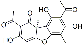 [S,(-)]-2,8-Diacetyl-3,7,9-trihydroxy-6,9b-dimethyldibenzofuran-1(9bH)-one CAS#: 102035-51-8