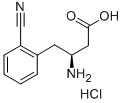 (S)-3-AMINO-4-(2-CYANOPHENYL)BUTANOIC ACID HYDROCHLORIDE CAS#: 270065-82-2