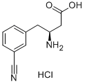 (S)-3-AMINO-4-(3-CYANOPHENYL)BUTANOIC ACID HYDROCHLORIDE CAS#: 270065-85-5