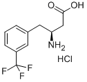 (S)-3-AMINO-4-(3-TRIFLUOROMETHYLPHENYL)BUTANOIC ACID HYDROCHLORIDE CAS#: 270065-76-4
