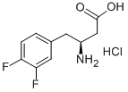 (S)-3-AMINO-4-(3,4-DIFLUOROPHENYL)BUTANOIC ACID HYDROCHLORIDE CAS#: 270063-53-1