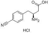 (S)-3-AMINO-4-(4-CYANOPHENYL)BUTANOIC ACID HYDROCHLORIDE CAS#: 270065-88-8