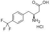 (S)-3-AMINO-4-(4-TRIFLUOROMETHYLPHENYL)BUTANOIC ACID HYDROCHLORIDE CAS#: 270065-79-7