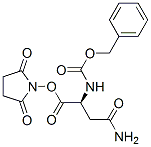 [(S)-3-Amino-1-[[(2,5-dioxo-1-pyrrolidinyl)oxy]carbonyl]-3-oxopropyl]carbamic acid benzyl ester CAS#: 21688-19-7