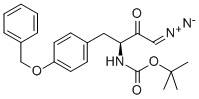 (S)-3-BOC-AMINO-1-DIAZO-3-(4'-BENZYLOXY)PHENYL-2-BUTANONE CAS#: 114645-18-0