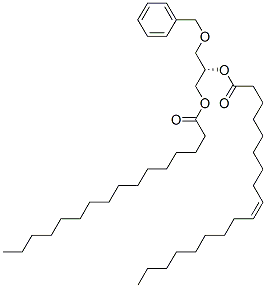 [S,(+)]-3-O-Benzyl-2-O-oleoyl-1-O-palmitoyl-L-glycerol CAS#: 1487-52-1