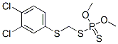S-[[(3,4-Dichlorophenyl)thio]methyl]O,O-dimethyl=phosphorodithioate CAS#: 2779-66-0