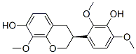 [S,(-)]-3,4-Dihydro-3-(3-hydroxy-2,4-dimethoxyphenyl)-8-methoxy-2H-1-benzopyran-7-ol CAS#: 17934-04-2