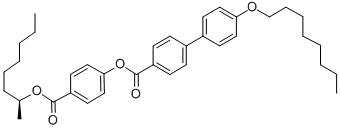 (S)-4-[(1-METHYLHEPTYLOXY)CARBONYL]PHENYL 4'-OCTYLOXY-4-BIPHENYLCARBOXYLATE CAS#: 112901-67-4