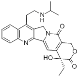 (S)-4-Ethyl-4-hydroxy-11-[2-(isopropylamino)ethyl]-3,4,12,14-tetrahydro-1H-pyrano[3',4':6,7]indolizino[1,2-b]quinoline-3,14-dione CAS#: 256411-32-2