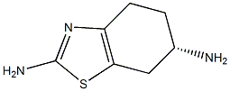 (S)-4,5,6,7-Tetrahydro-2,6-benzothiazolediamine CAS#: 106092-09-5