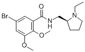 (-)-(S)-5-BROMO-2,3-DIMETHOXY-N-[(1-ETHYL-2-PYRROLIDINYL)METHYL]-BENZAMIDE CAS#: 107188-74-9