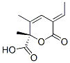 (S)-5-[(E)-Ethylidene]-5,6-dihydro-2,3-dimethyl-6-oxo-2H-pyran-2-carboxylic acid CAS#: 19776-81-9
