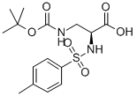 (S)-BOC-3-AMINO-2-(P-TOLUENESULFONYLAMINO)-PROPIONIC ACID CAS#: 16947-86-7