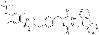(S)-FMOC-(4-PMC-GYANIDINO)-PHENYLALANINE CAS#: 206060-56-2