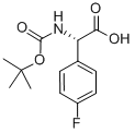 (S)-N-BOC-4-FLUOROPHENYLGLYCINE CAS#: 142186-36-5