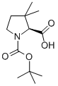 (S)-N-Boc-3,3-dimethylpyrrolidine-2-carboxylic acid CAS#: 174060-98-1