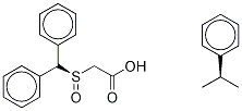 (S)-a-methylbenzenemethanamine (R)-[(Diphenylmethyl)sulfinyl]acetate CAS#: 112245-25-7