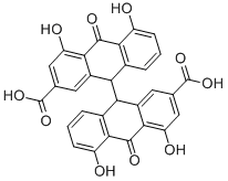 SENNIDINE A CAS#: 641-12-3
