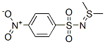 S,S-Dimethyl-N-[(4-nitrophenyl)sulfonyl]sulfilimine CAS#: 18922-58-2