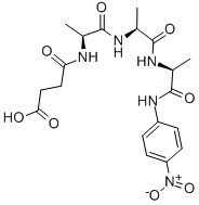 SUC-ALA-ALA-ALA-PNA CAS#: 52299-14-6