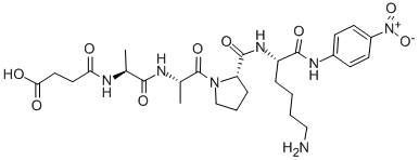 SUC-ALA-ALA-PRO-LYS-PNA CAS#: 108929-39-1