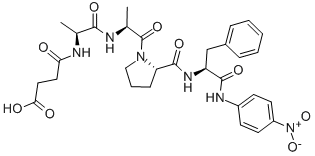 SUC-ALA-ALA-PRO-PHE-PNA CAS#: 70967-97-4