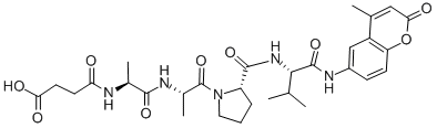 SUC-ALA-ALA-PRO-VAL-AMC CAS#: 113277-37-5