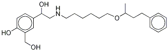 Salmeterol Related Compound B (10 mg) (4-{1-Hydroxy-2-[6-(4-phenylbutan-2-yloxy)hexylamino]ethyl}-2-(hydroxymethyl)phenol) CAS#: 108928-81-0