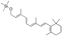 Silane, [[3,7-dimethyl-9-(2,6,6-trimethyl-1-cyclohexen-1-yl)-2,4,6,8-n onatetraenyl]oxy]trimethyl-, all-(E)- CAS#: 16729-17-2