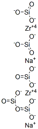Silicic acid, sodium zirconium salt CAS#: 12738-56-6