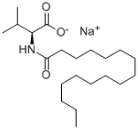 Sodium N-hexadecanoyl-L-valinate CAS#: 32190-54-8