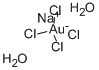 Sodium tetrachloroaurate (III) dihydrate CAS#: 13874-02-7