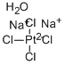 Sodium tetrachloroplatinate(II) hydrate CAS#: 14460-25-4